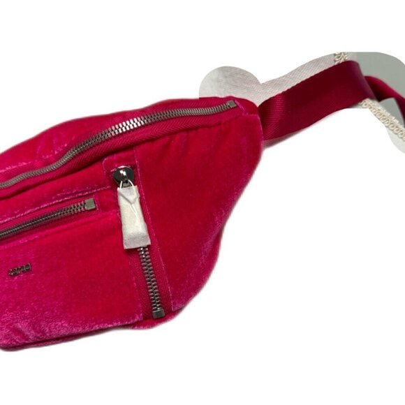 Free People Caraa red Velvet Sling Bag - Picture 3 of 5